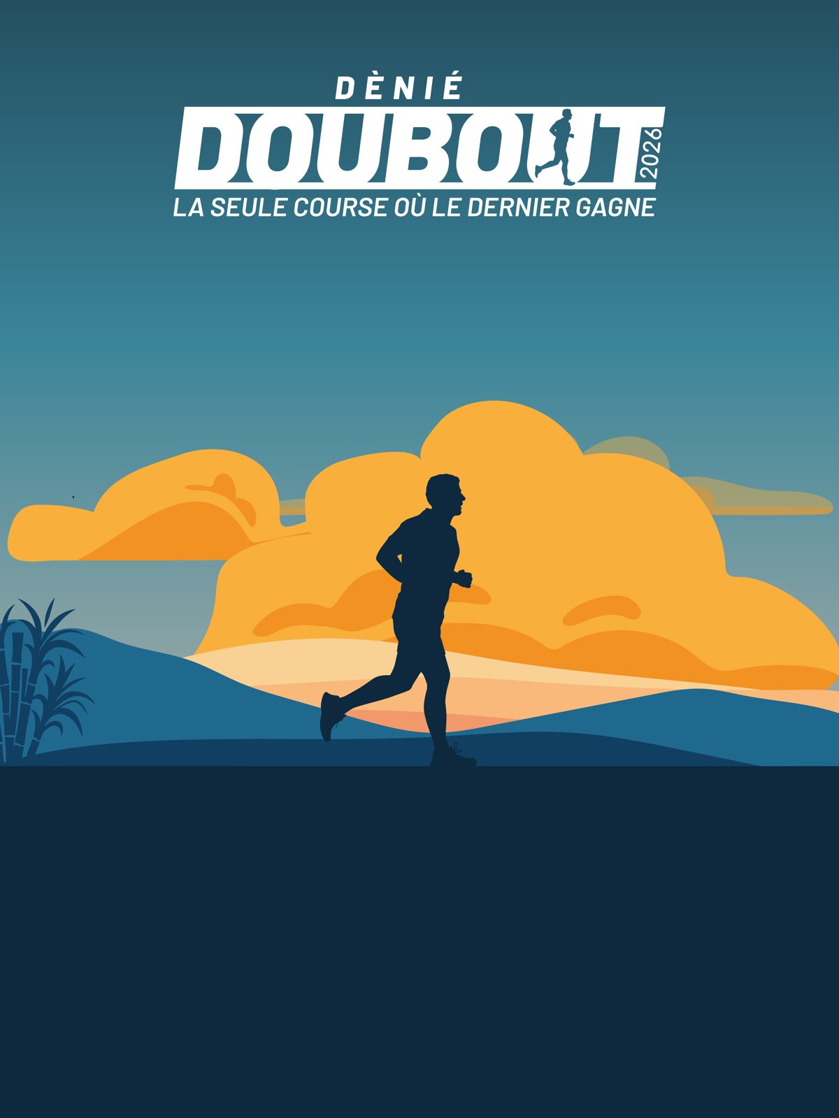 Dènié Doubout, trail de la Jeunesse Sportive Franciscaine